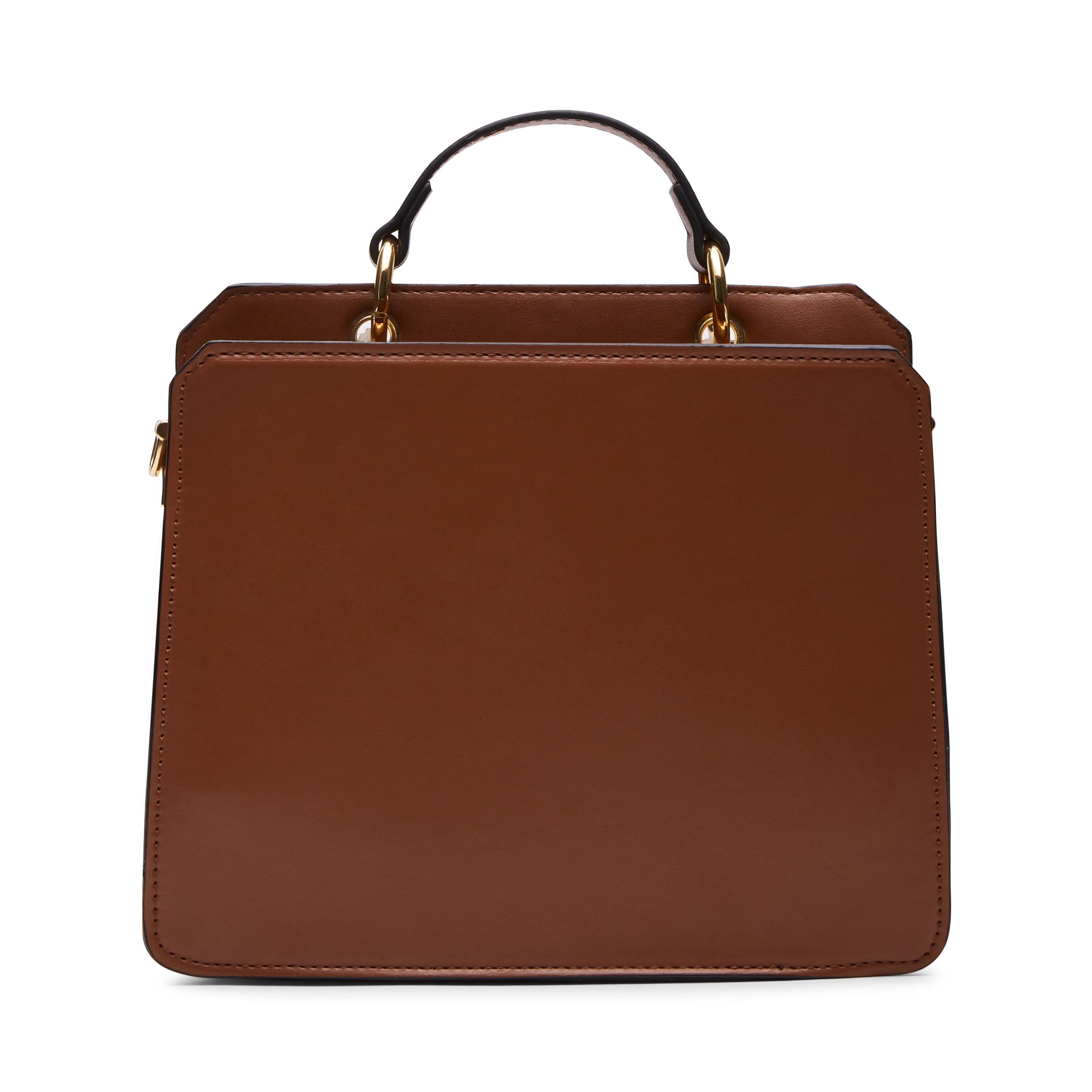 BEVELYN Brown Satchel