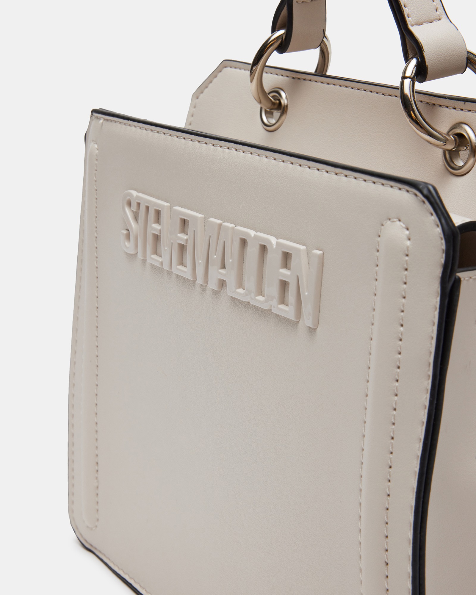 BEVELYN Cream Satchel