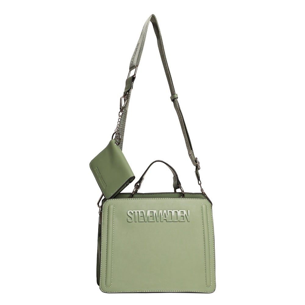 Bevelyn Oilve Green Satchel