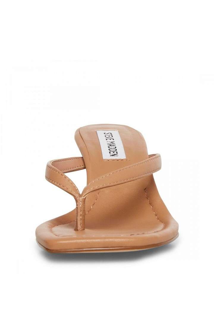 Azure Natural Heel Sandals
