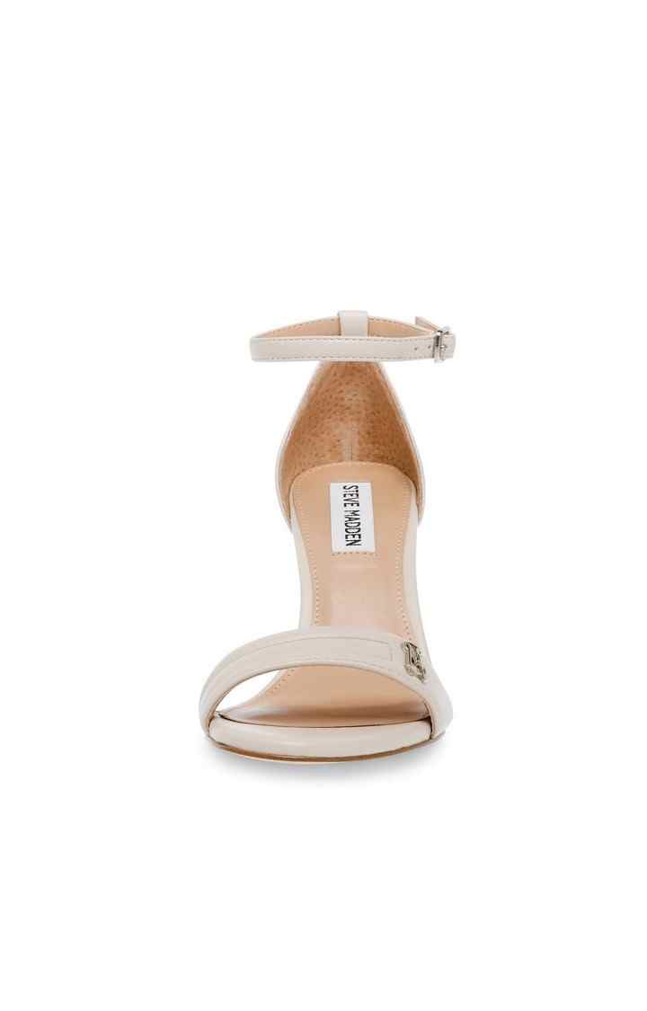 Jynelle White Heel Sandals