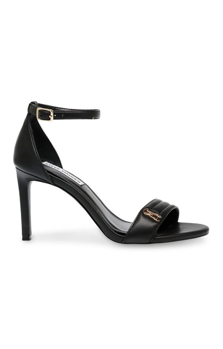 Jynelle Black Heel Sandals