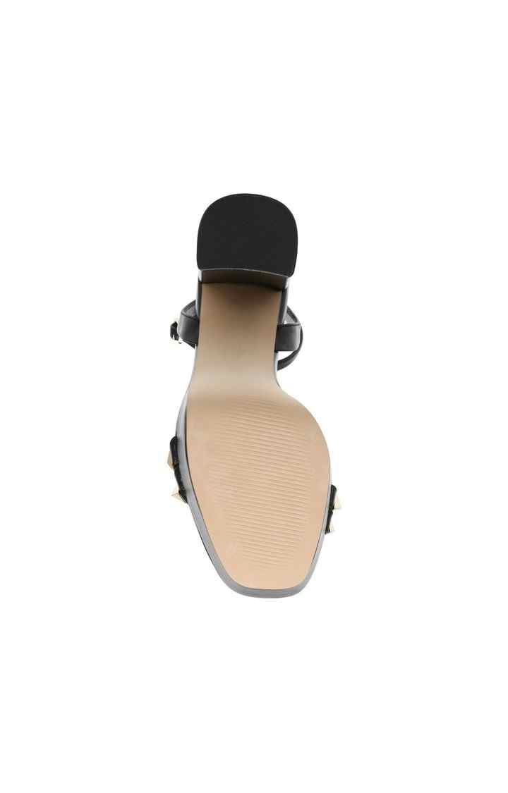 Lockett Black Heel Sandals