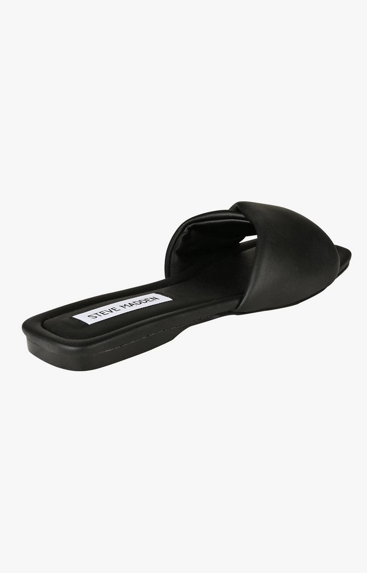 Saints Black Flats