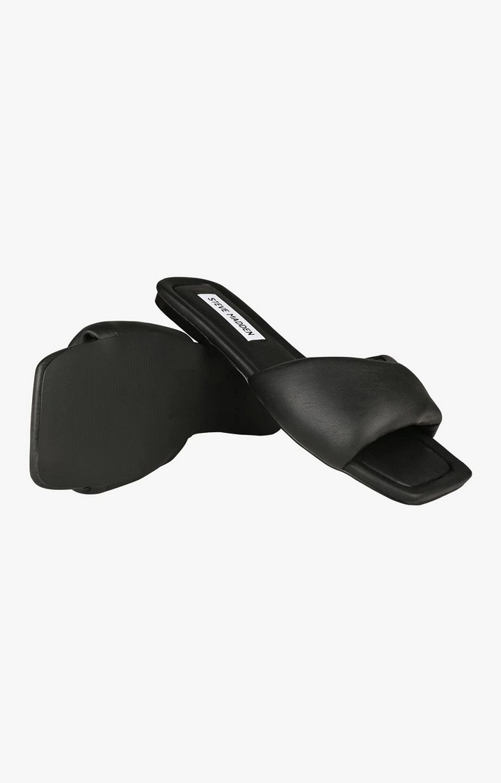 Saints Black Flats