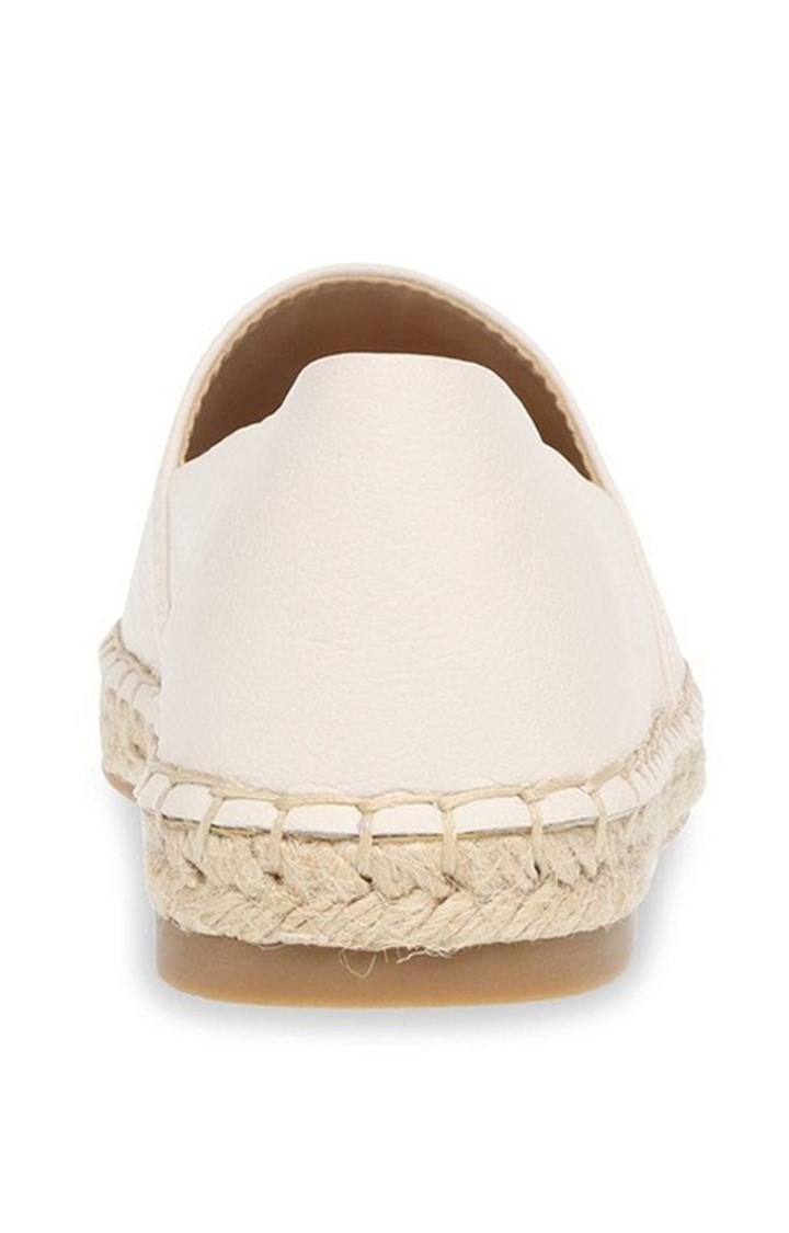 Waken White Closed Flats & Ballerinas