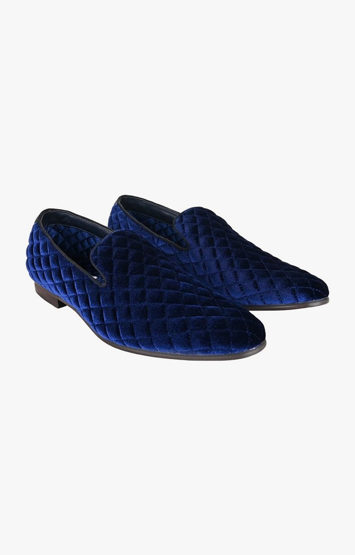 Quintin Blue Driver Loafers