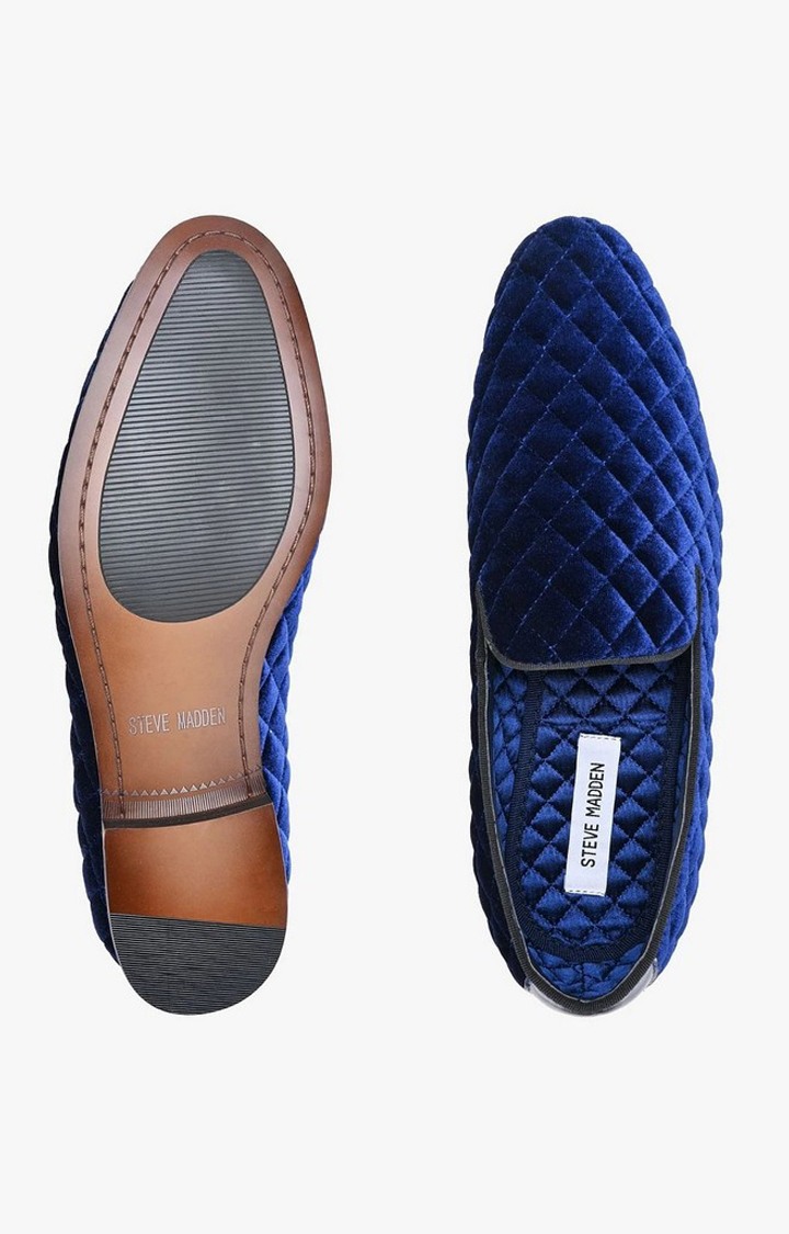 Quintin Blue Driver Loafers