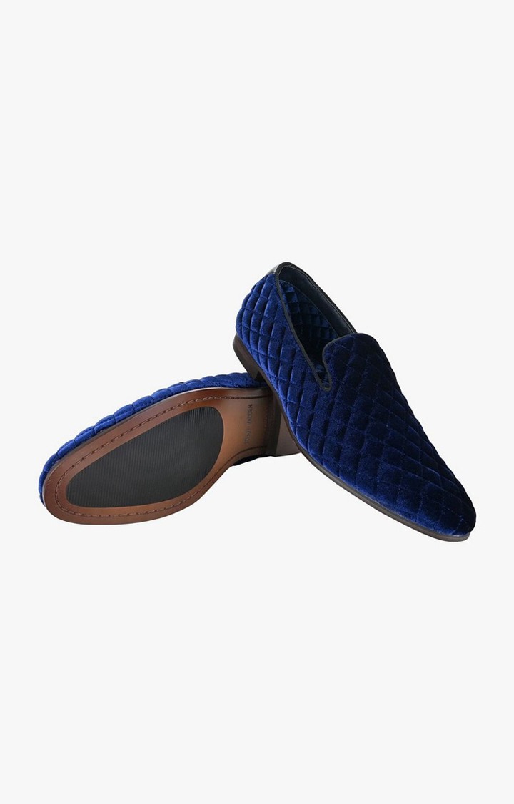 Quintin Blue Driver Loafers
