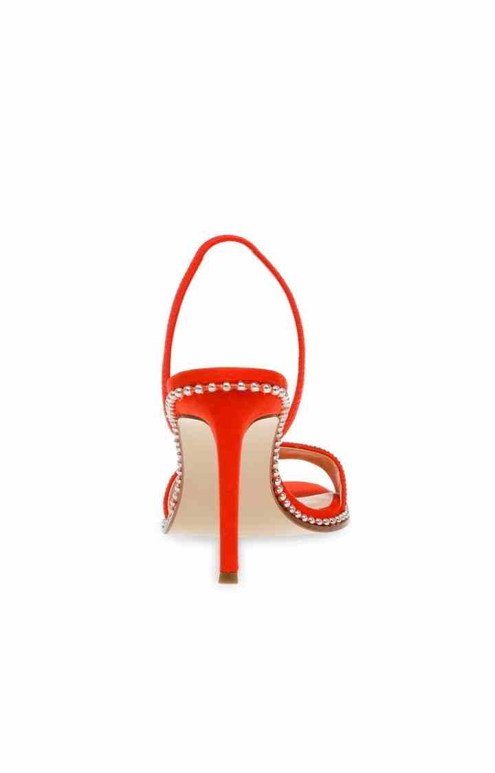Jannis Red Heel Sandals