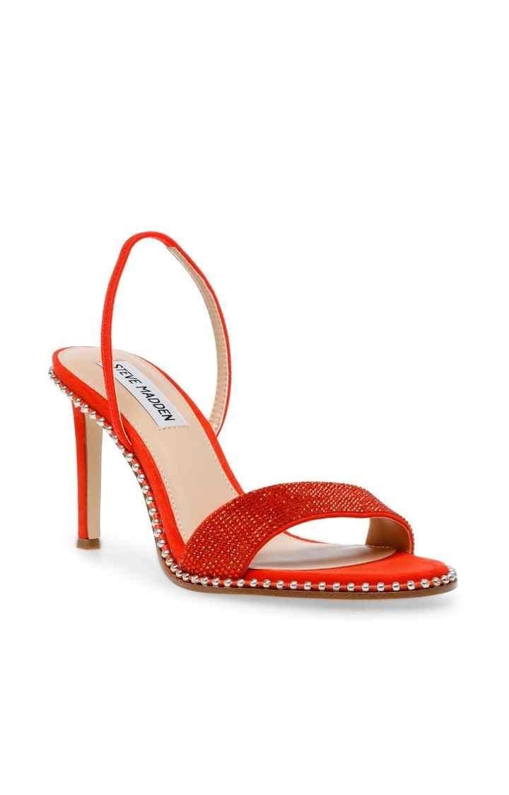 Jannis Red Heel Sandals