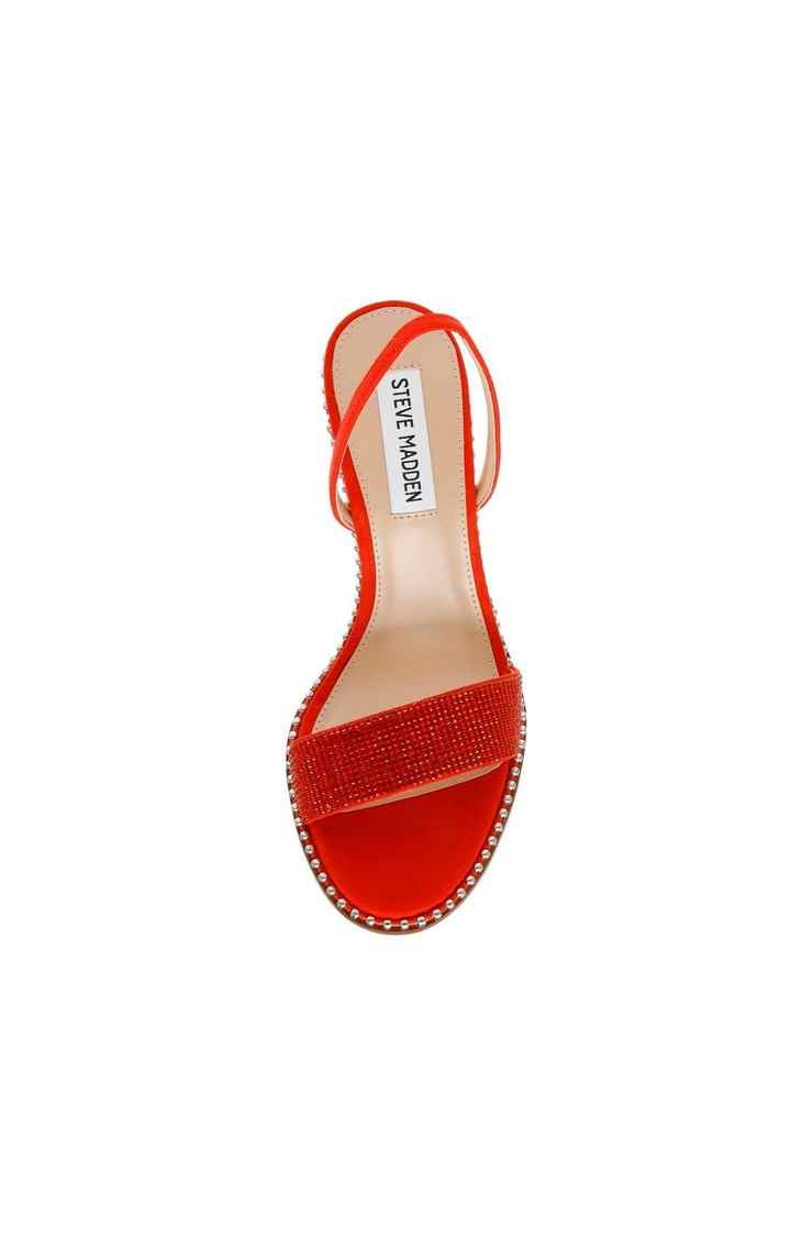 Jannis Red Heel Sandals