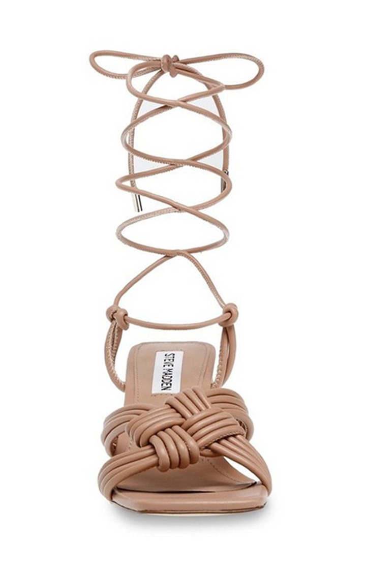 Miraya Natural Heel Sandals