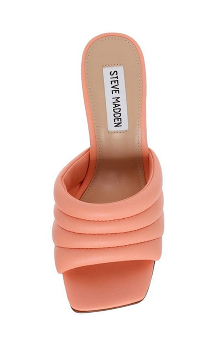 Tempt Orange Heel Sandals