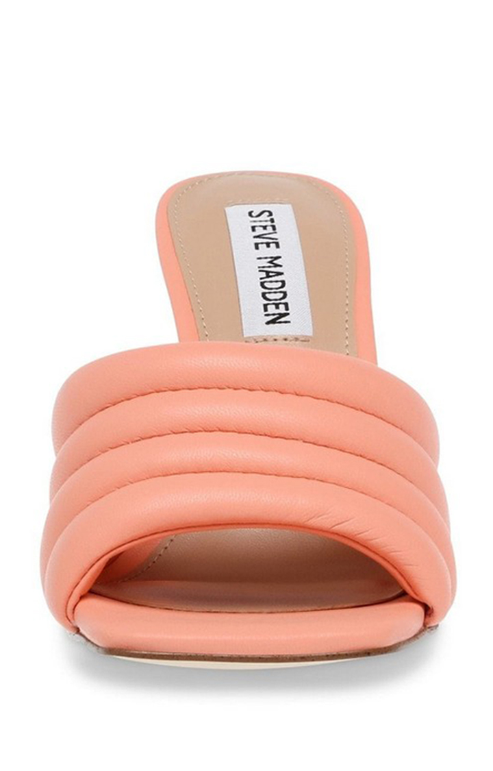 Tempt Orange Heel Sandals