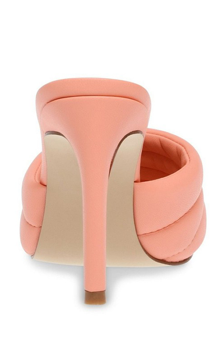 Tempt Orange Heel Sandals
