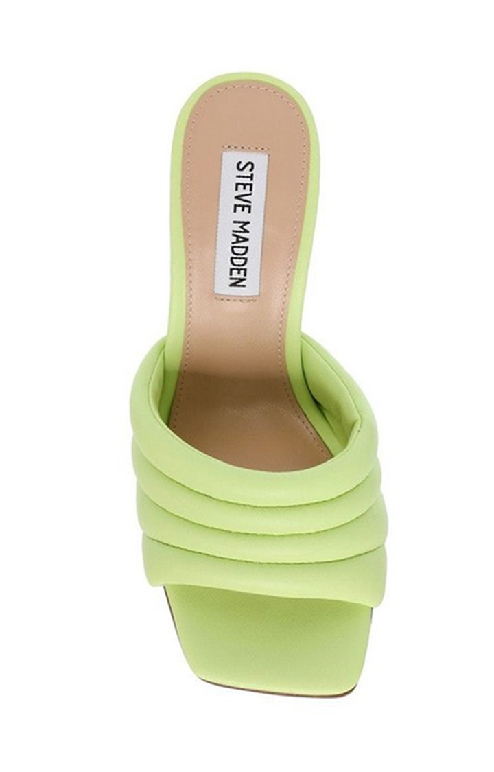 Tempt Yellow Heel Sandals