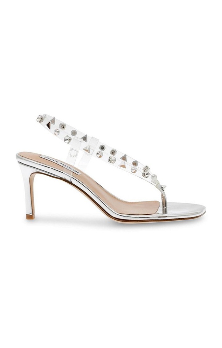 Zazzy-S Transparent Heel Sandals