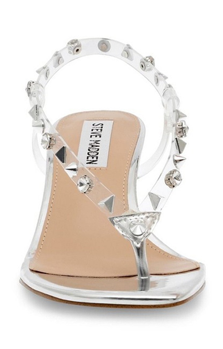 Zazzy-S Transparent Heel Sandals