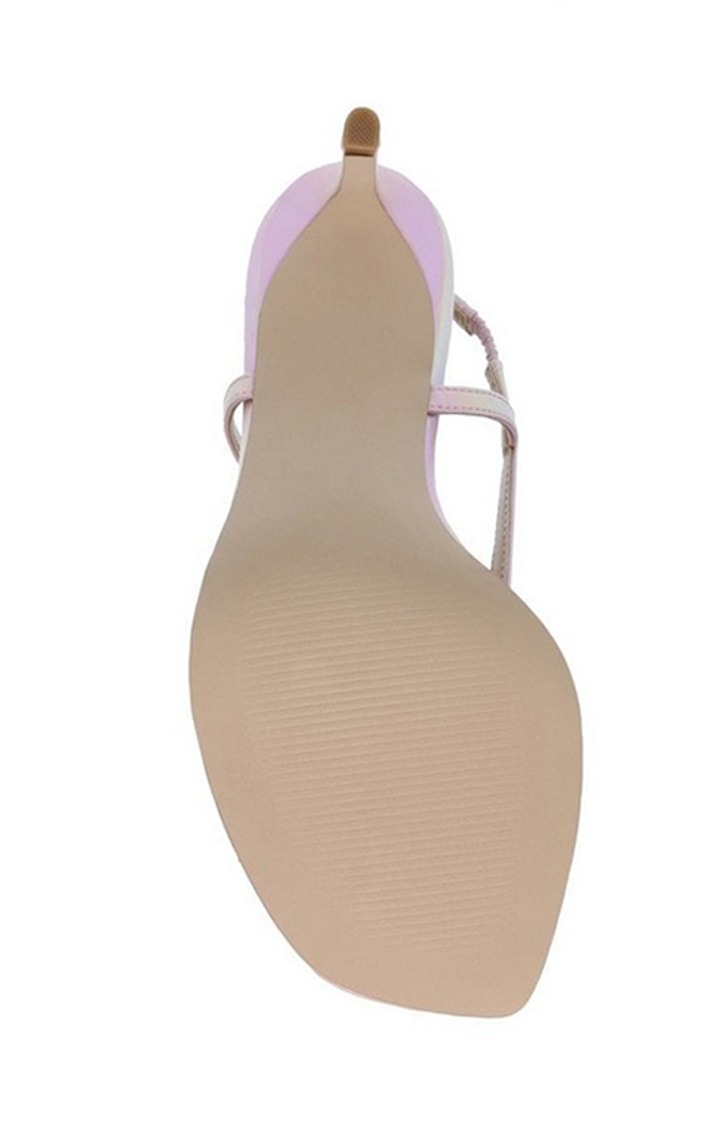 Zazzy Pink Heel Sandals