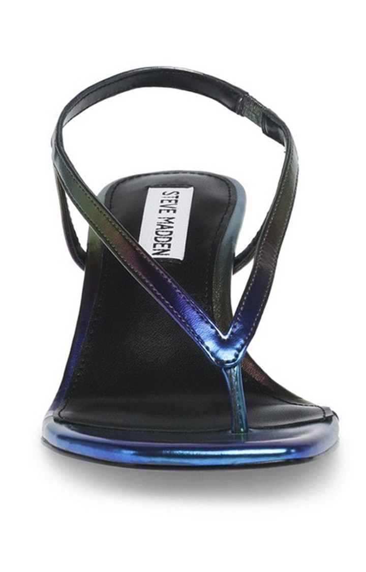 Zazzy Blue Heel Sandals