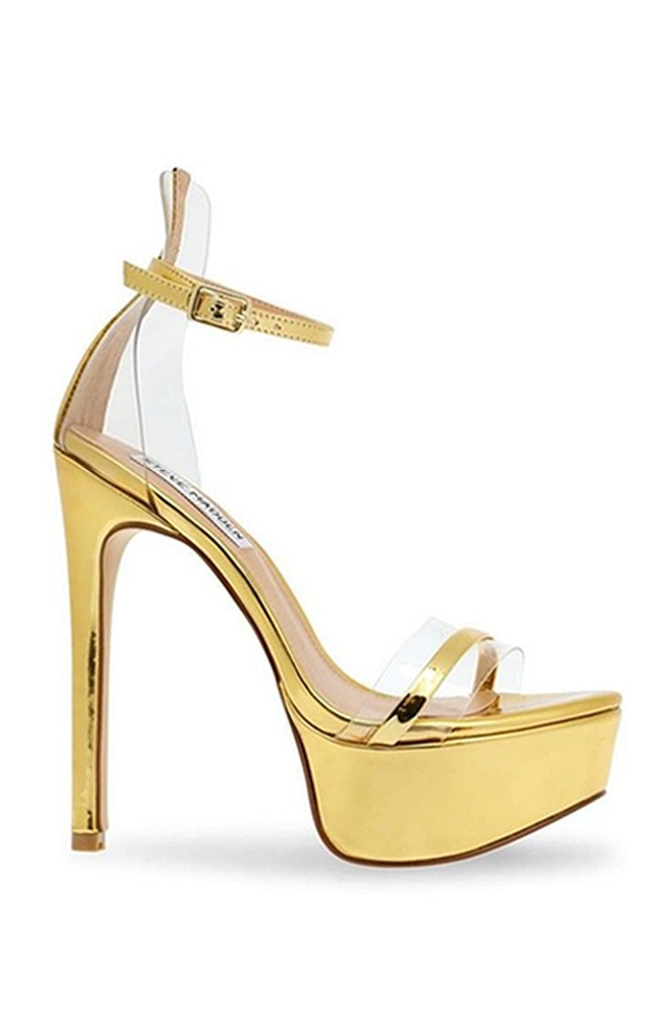Sensual Gold Heel Sandals