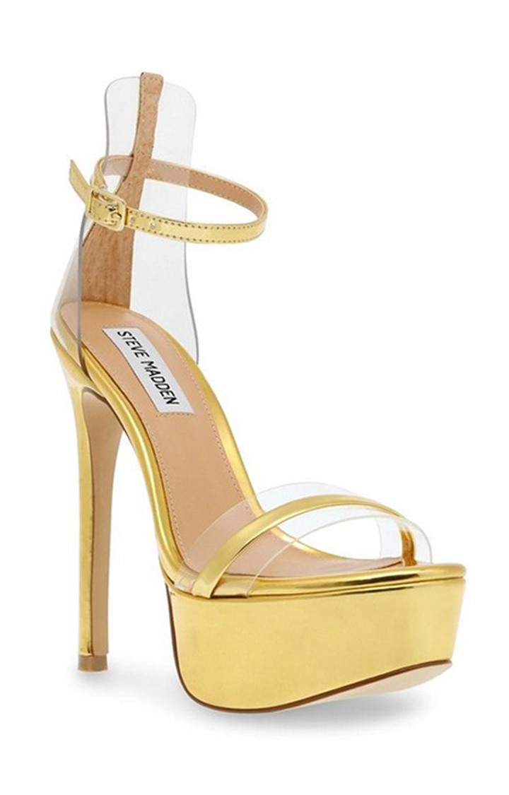 Sensual Gold Heel Sandals