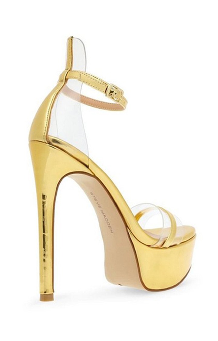 Sensual Gold Heel Sandals
