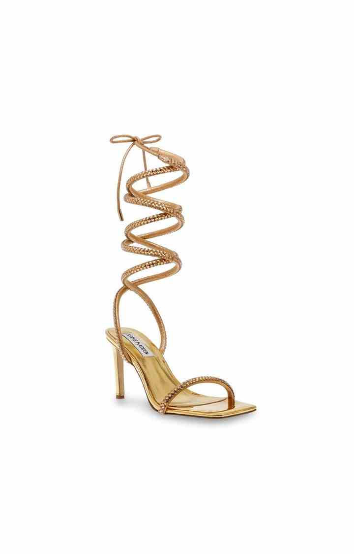 Enchanter Gold Heel Sandals