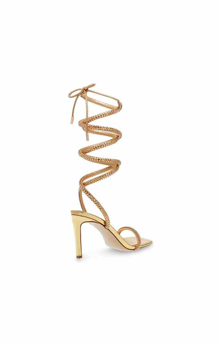 Enchanter Gold Heel Sandals