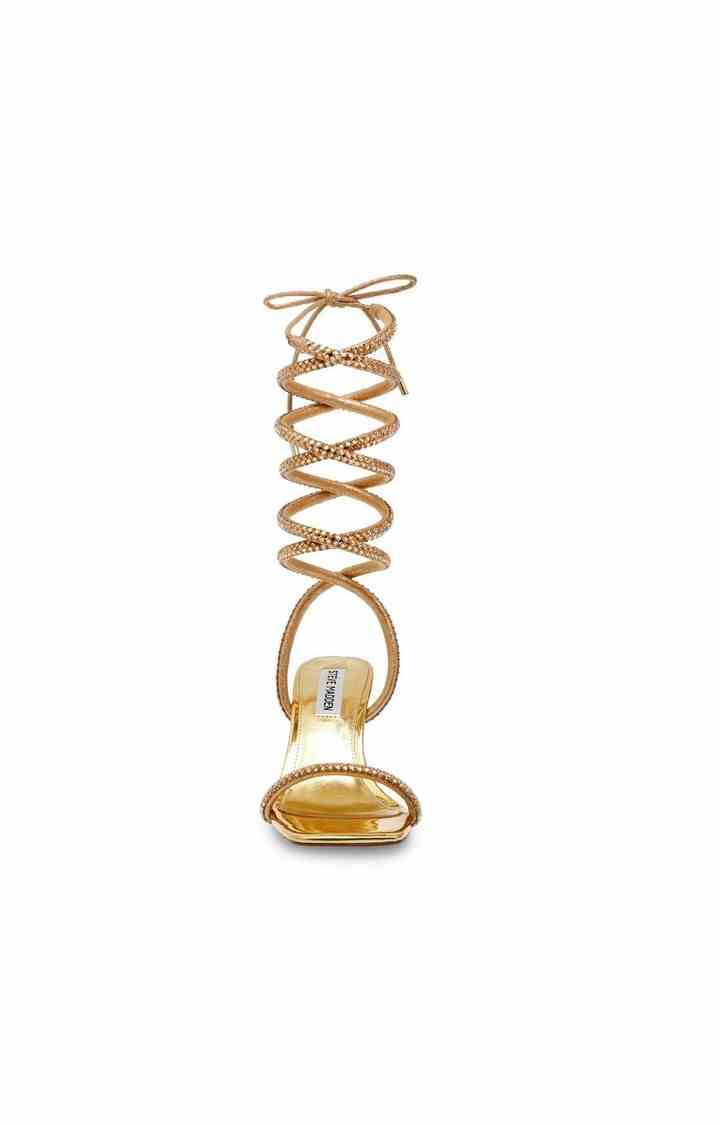 Enchanter Gold Heel Sandals