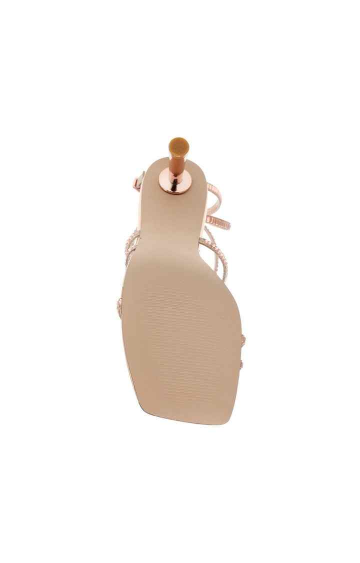 Elegance Gold Heel Sandals