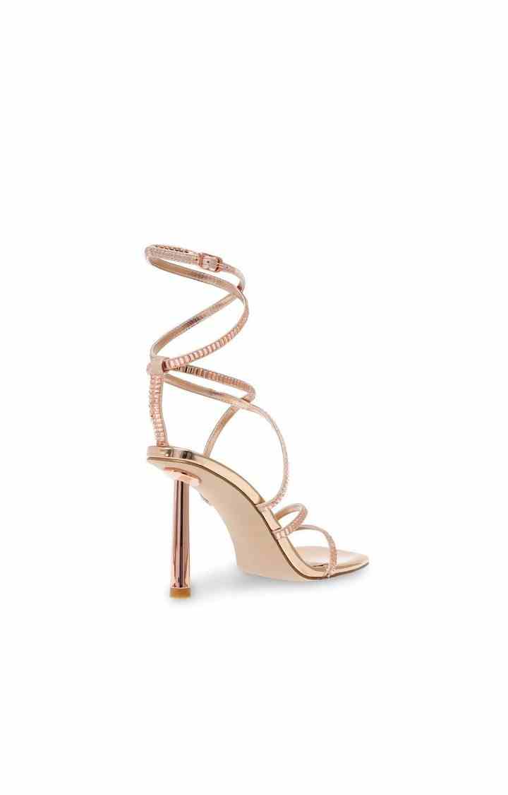 Elegance Gold Heel Sandals