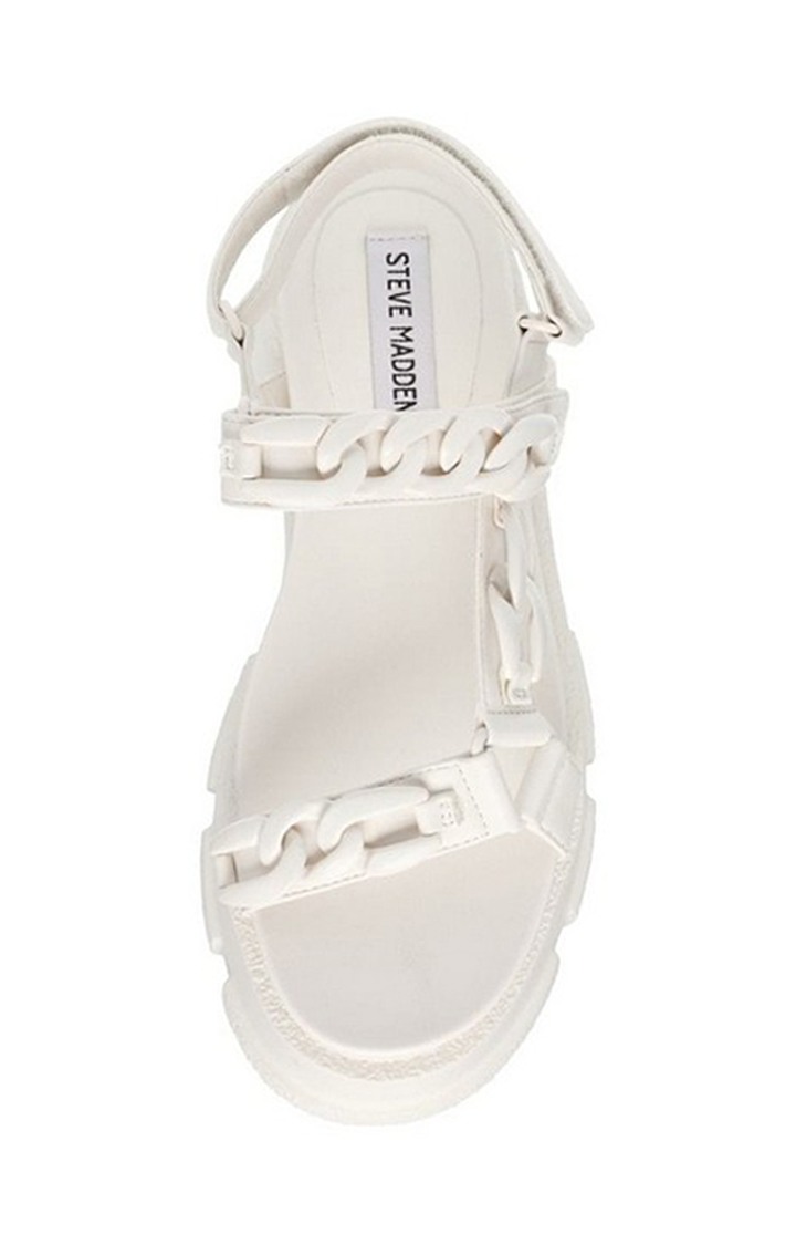 Provoke White Heel Sandals