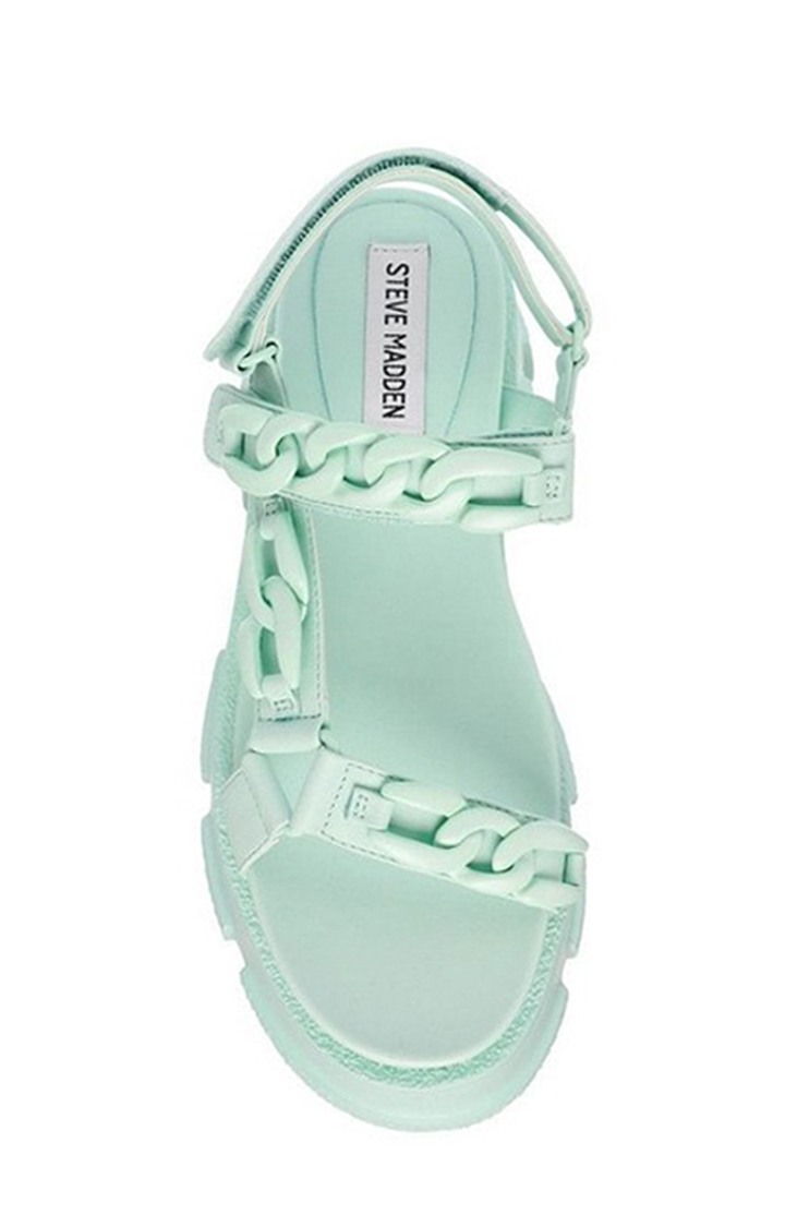 Provoke Green Heel Sandals