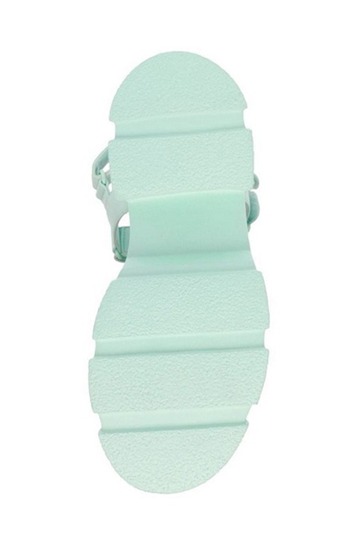 Provoke Green Heel Sandals