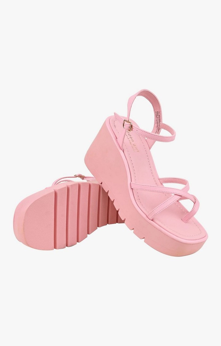 Vaultt Pink Wedges