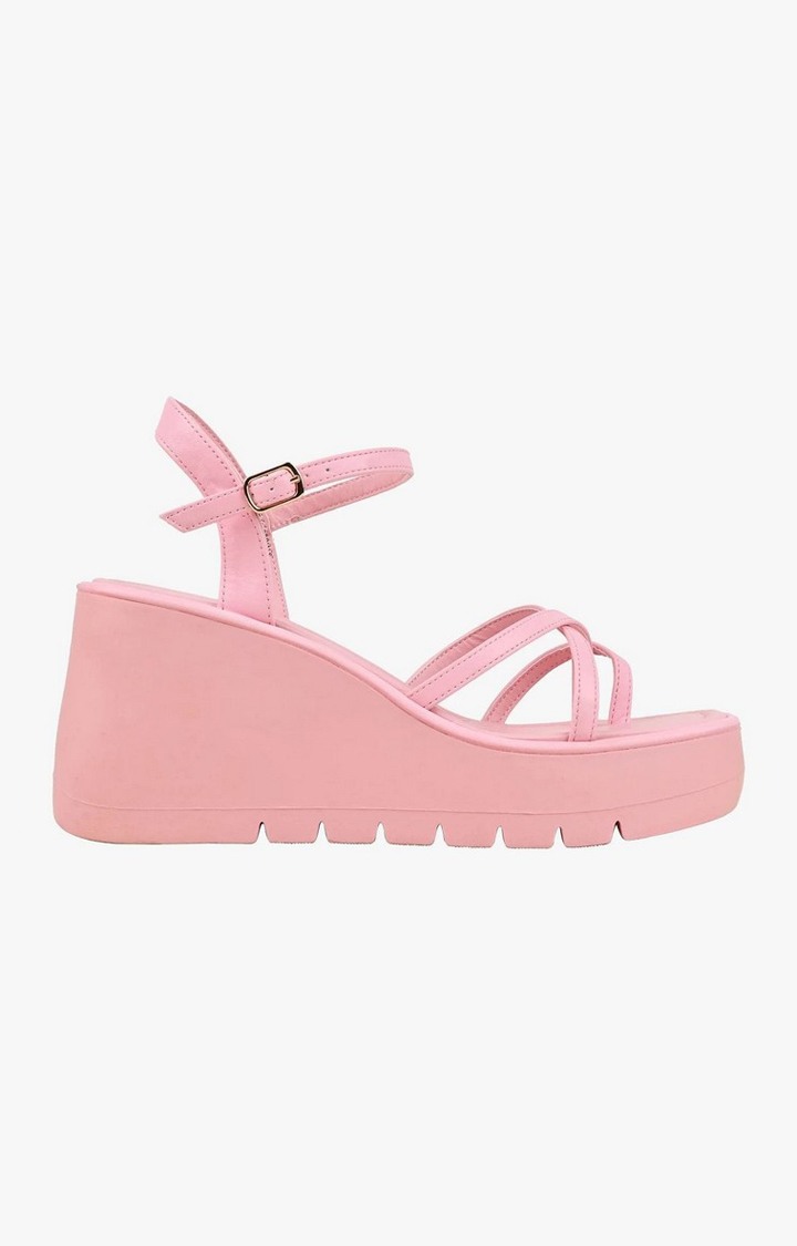 Vaultt Pink Wedges