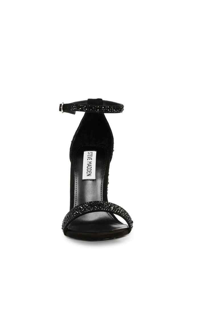 Carrson-G Black Heel Sandals