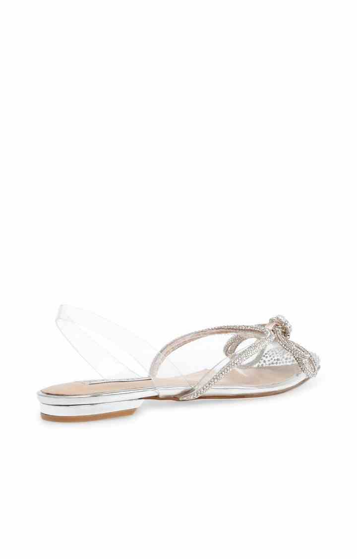 Justi Transparent Closed Flats & Ballerinas