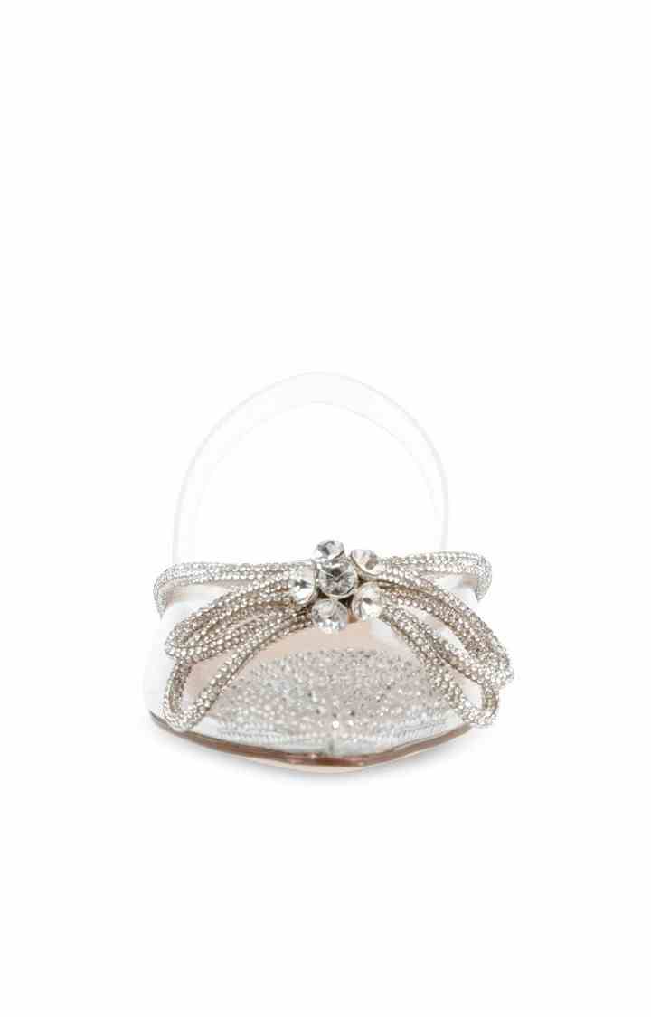 Justi Transparent Closed Flats & Ballerinas
