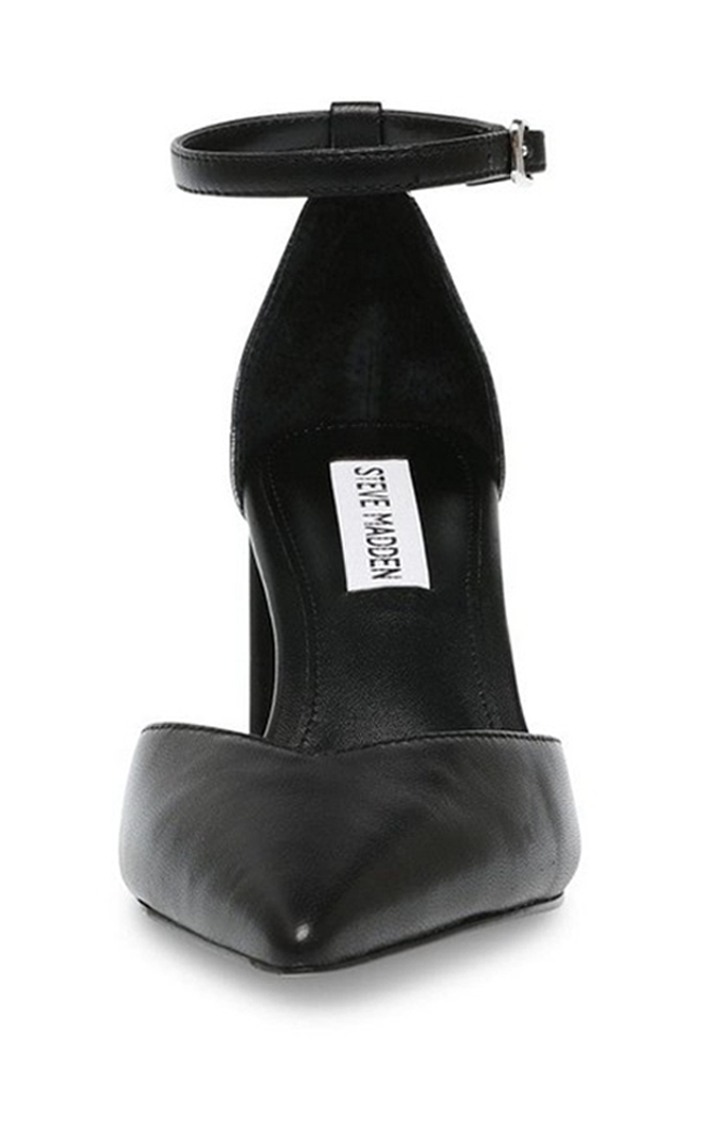 Quintessa Black Heel Sandals