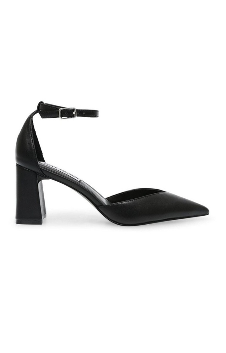 Quintessa Black Heel Sandals
