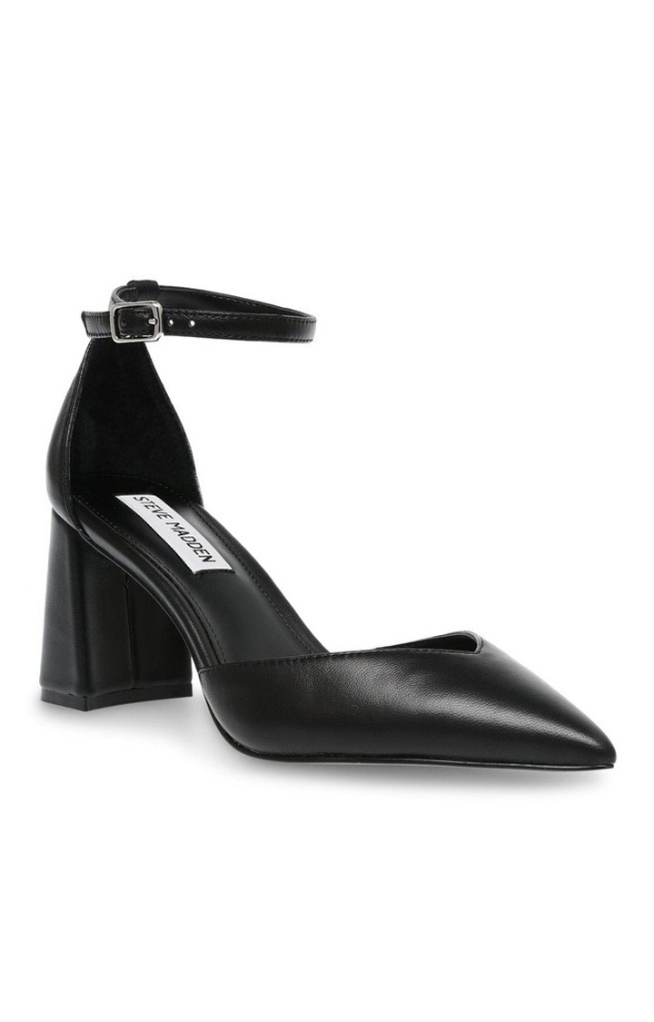 Quintessa Black Heel Sandals