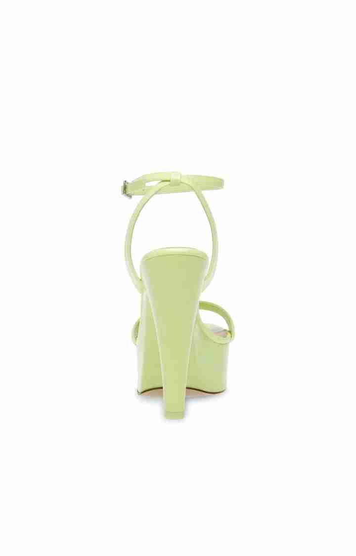 Julien Yellow Heel Sandals