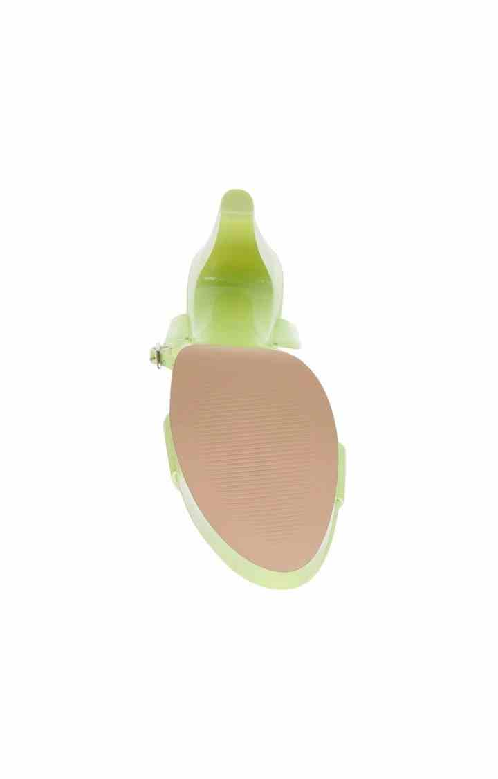 Julien Yellow Heel Sandals