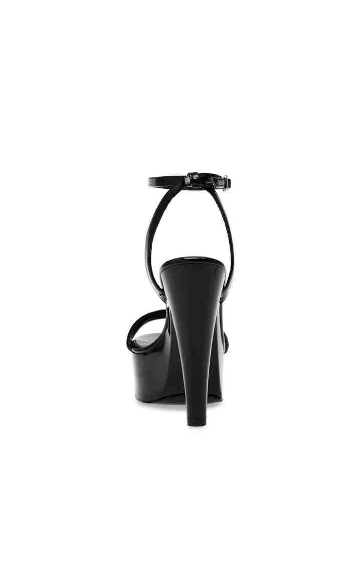 Julien Black Heel Sandals