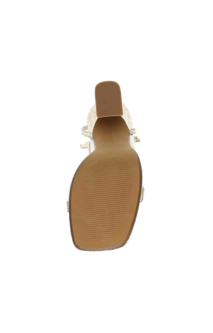 Lafayette Gold Heel Sandals