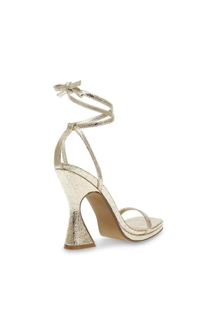 Lafayette Gold Heel Sandals