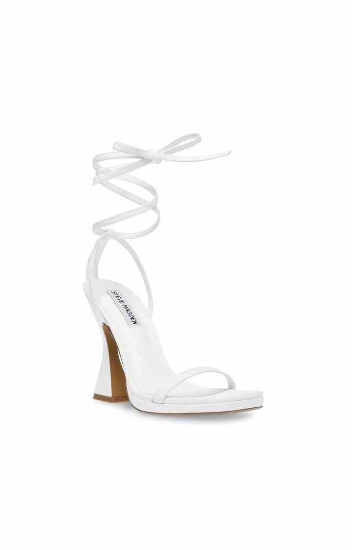Lafayette White Heel Sandals